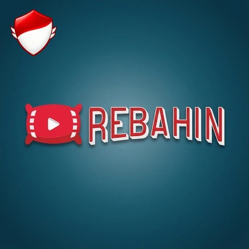 Layar panduan masuk akun rebahin setelah APK terpasang di Android